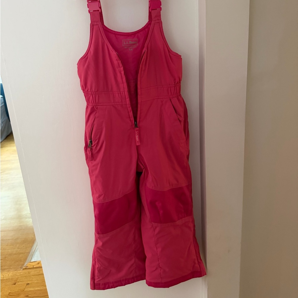 L.L. Bean Pink snow suit